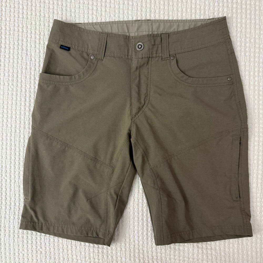 KÜHL Silencr Kargo Shorts Gray Men's Size 32 Gorpcore Hiking Outdoor Style 5230